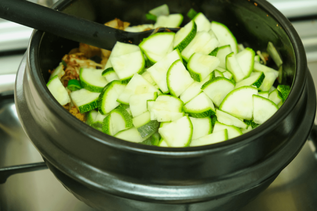 Sundubu Jjigae or Korean Soft Tofu Stew, 순두부 찌개 (Vegan Recipe) The