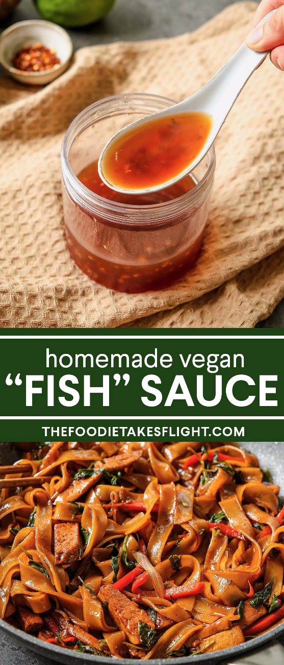 Easy Vegan "Fish" Sauce The Foodie Takes Flight