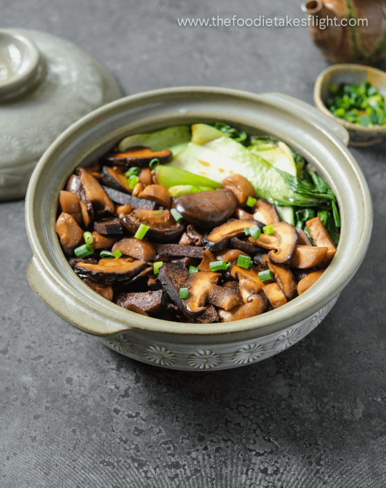 Hong KongStyle Vegan Clay Pot Rice The Foodie Takes Flight