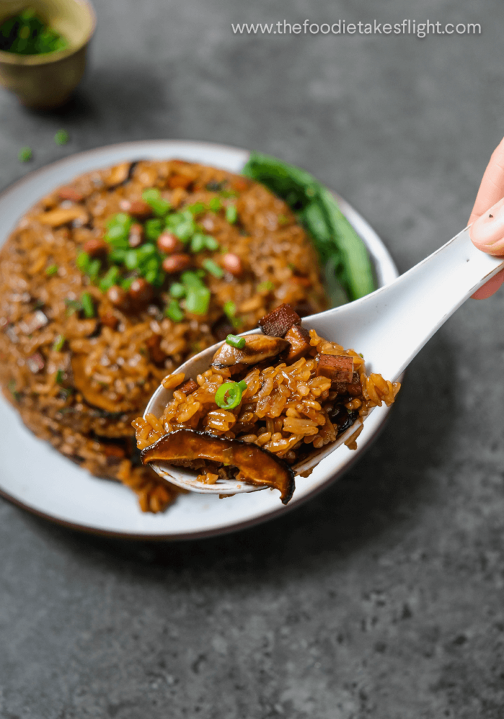 Chinese savory sticky rice recipe using Cuckoo rice cooker 🍚, Rice Recipe