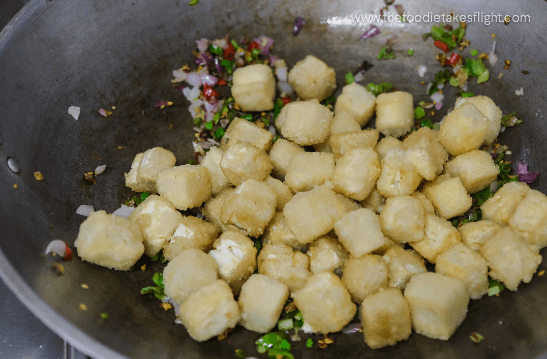 Salt and Pepper Tofu (EXTRA CRISPY!) - Tiffy Cooks