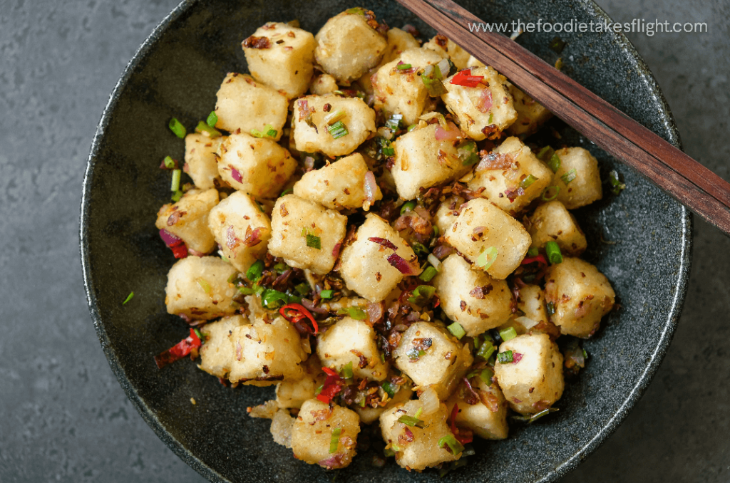Crispy Salt and Pepper Tofu The Foodie Takes Flight