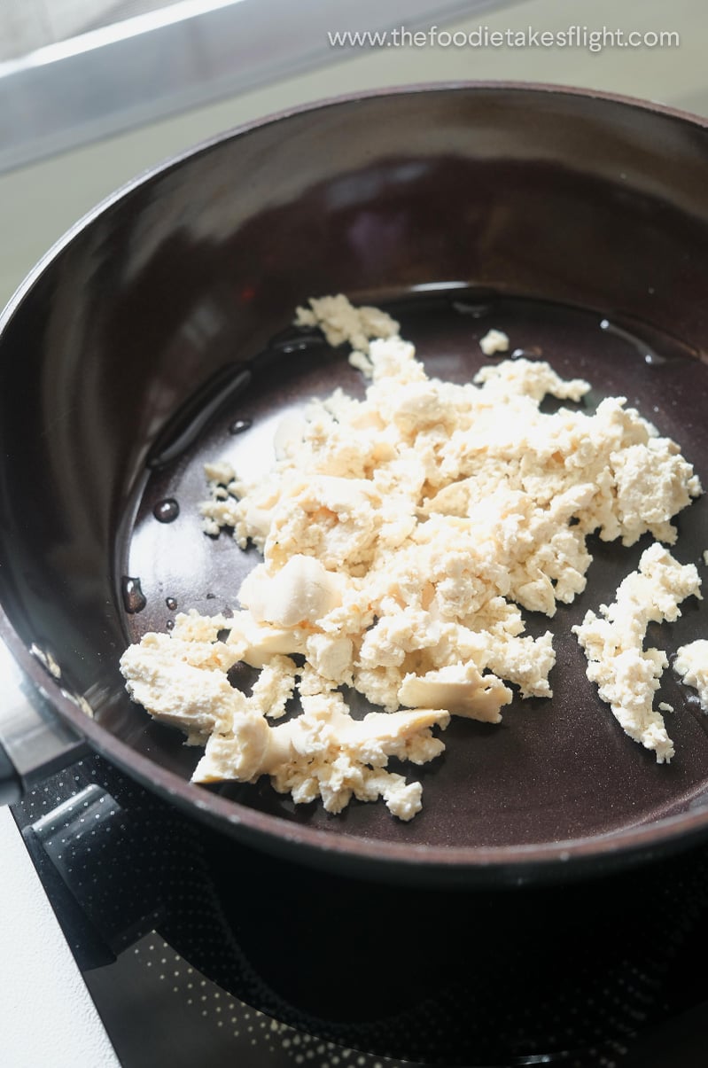 Easy Soy Sauce “Egg” Fried Rice The Foodie Takes Flight