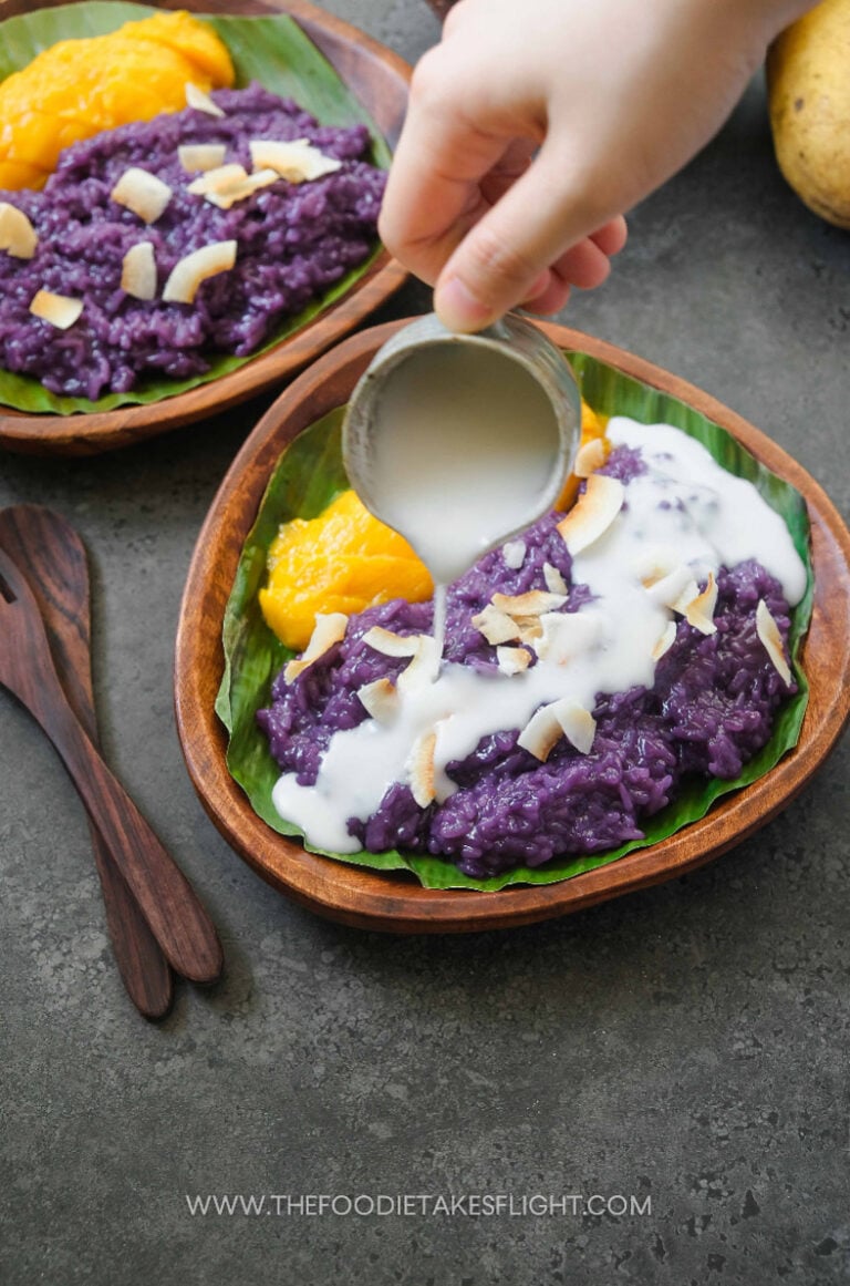 Mango Sticky Rice - The Foodie Takes Flight
