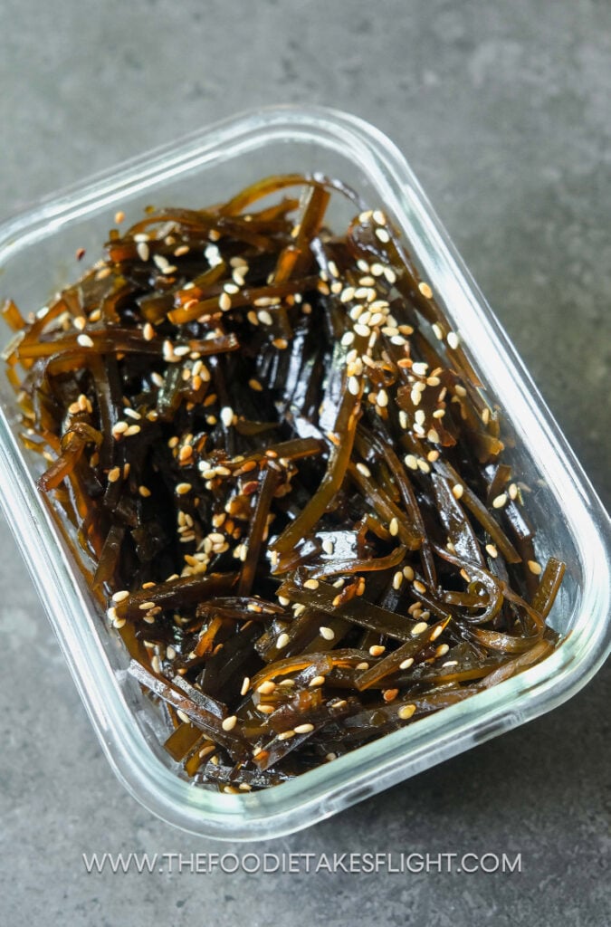 Shio Kombu (Seasoned and Baked Kelp) - Umami Pot