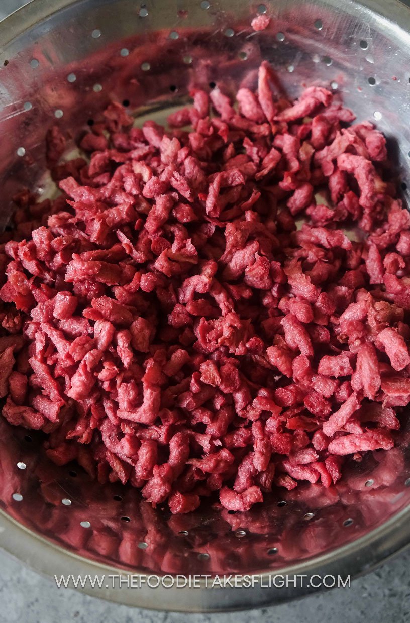 Vegan Corned “Beef” Hash, FilipinoStyle The Foodie Takes Flight