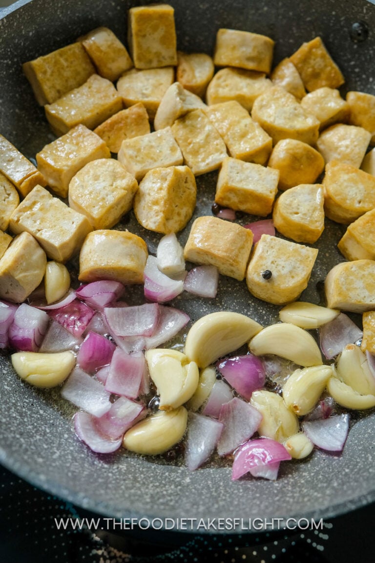 Tofu Adobo (Filipino Adobong Tokwa) The Foodie Takes Flight