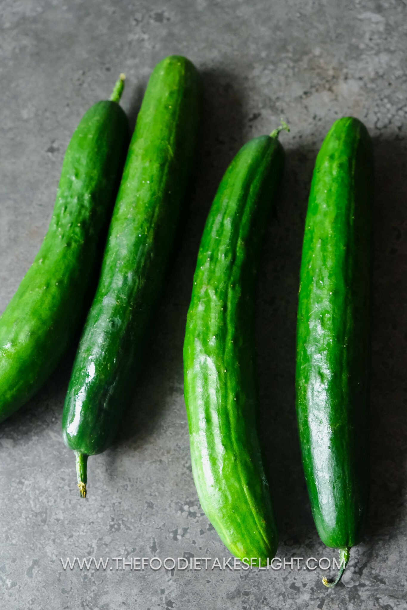 Korean Cucumber Salad (Oi Muchim, 오이무침) The Foodie Takes Flight