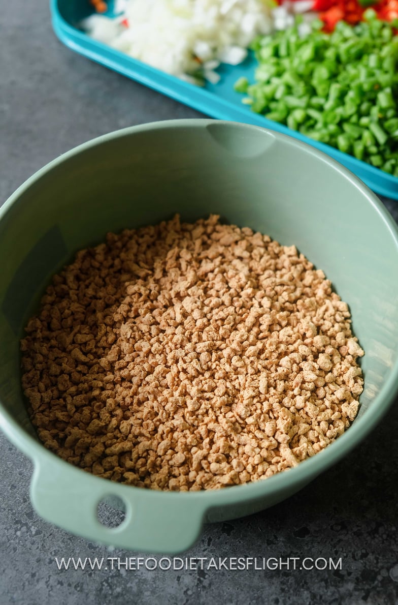 Vegan ChineseStyle “Meat” Sauce The Foodie Takes Flight