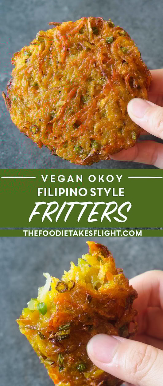 Mixed Vegetable Okoy (Filipino Fritters) The Foodie Takes Flight