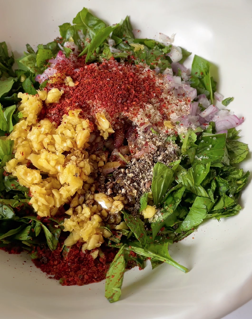 Basil and Garlic Oil Noodles The Foodie Takes Flight