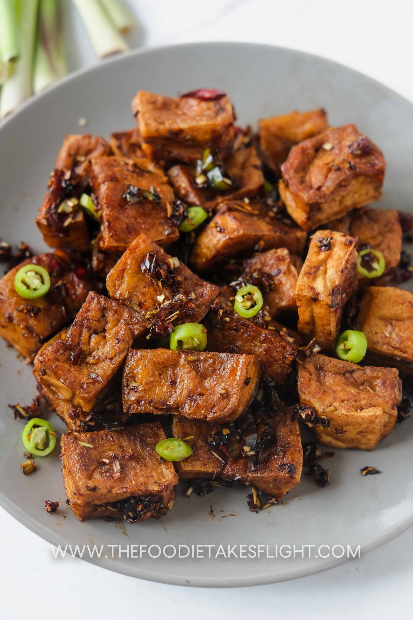 Lemongrass Tofu The Foodie Takes Flight