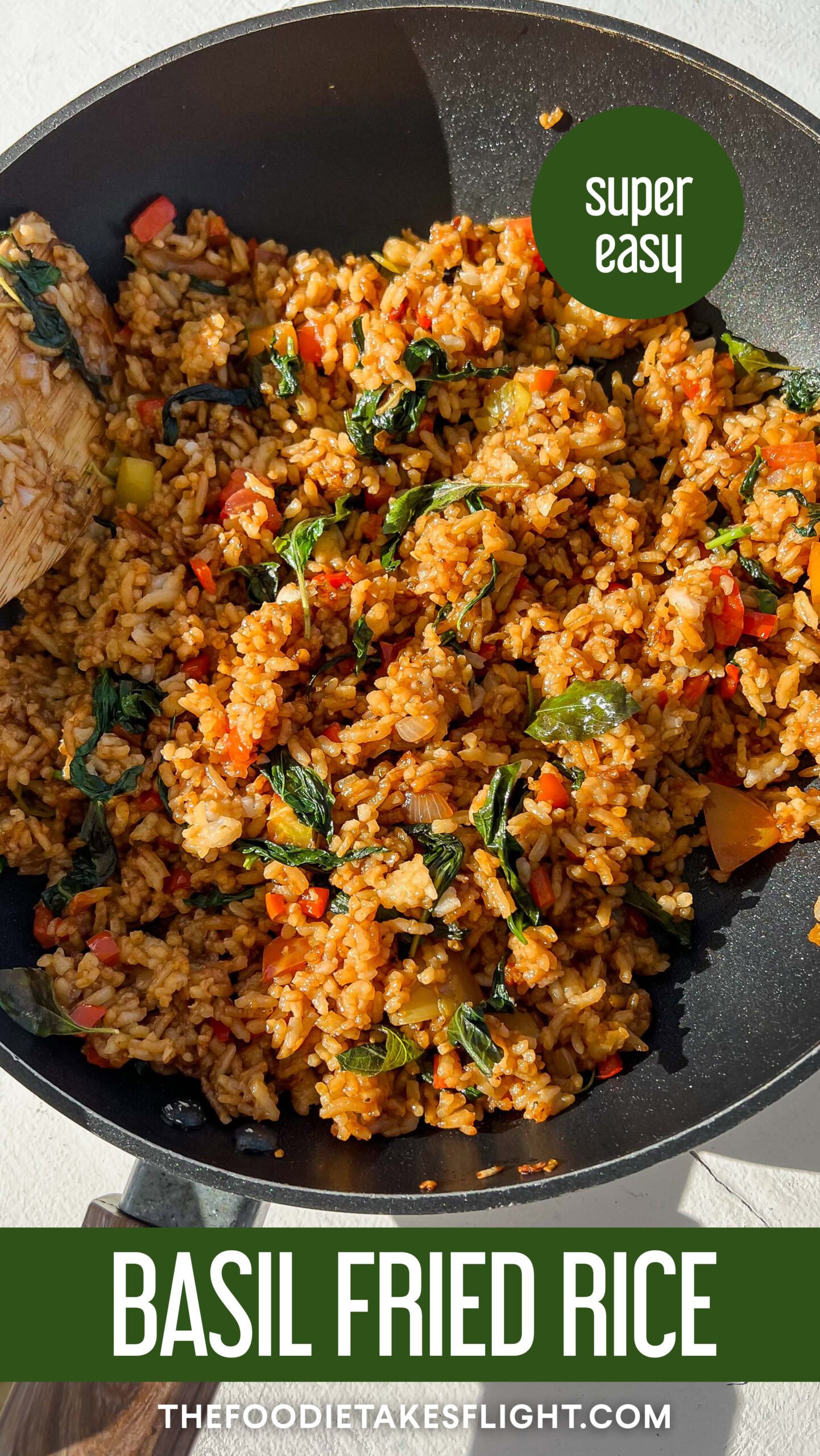 Basil Fried Rice The Foodie Takes Flight