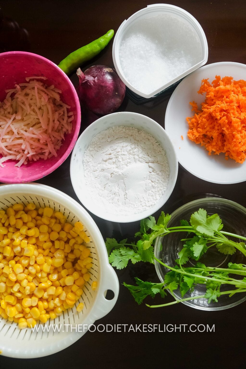 Potato and Sweet Corn Fritters The Foodie Takes Flight