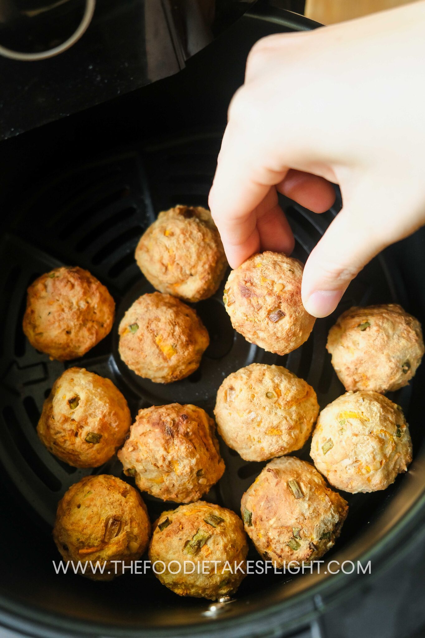 AirFried Tofu Balls The Foodie Takes Flight