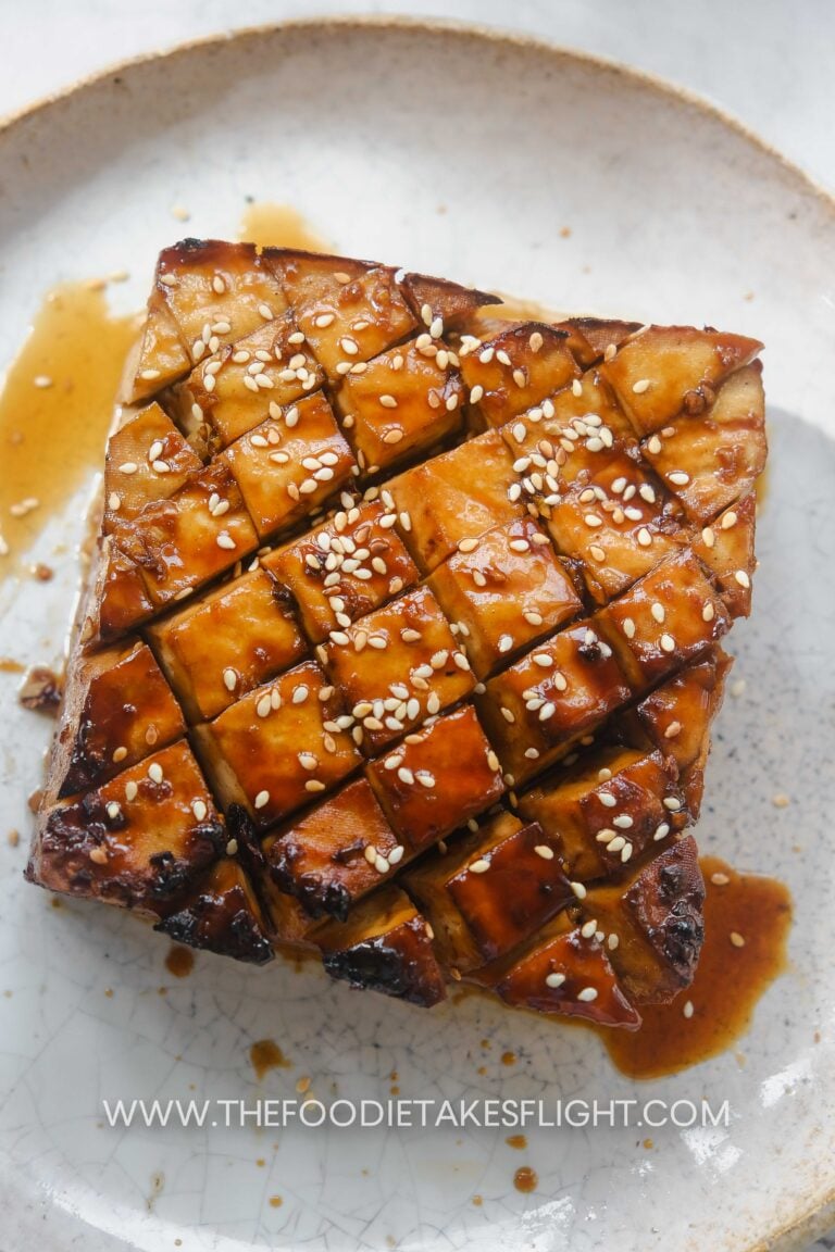 Easy Baked Tofu The Foodie Takes Flight