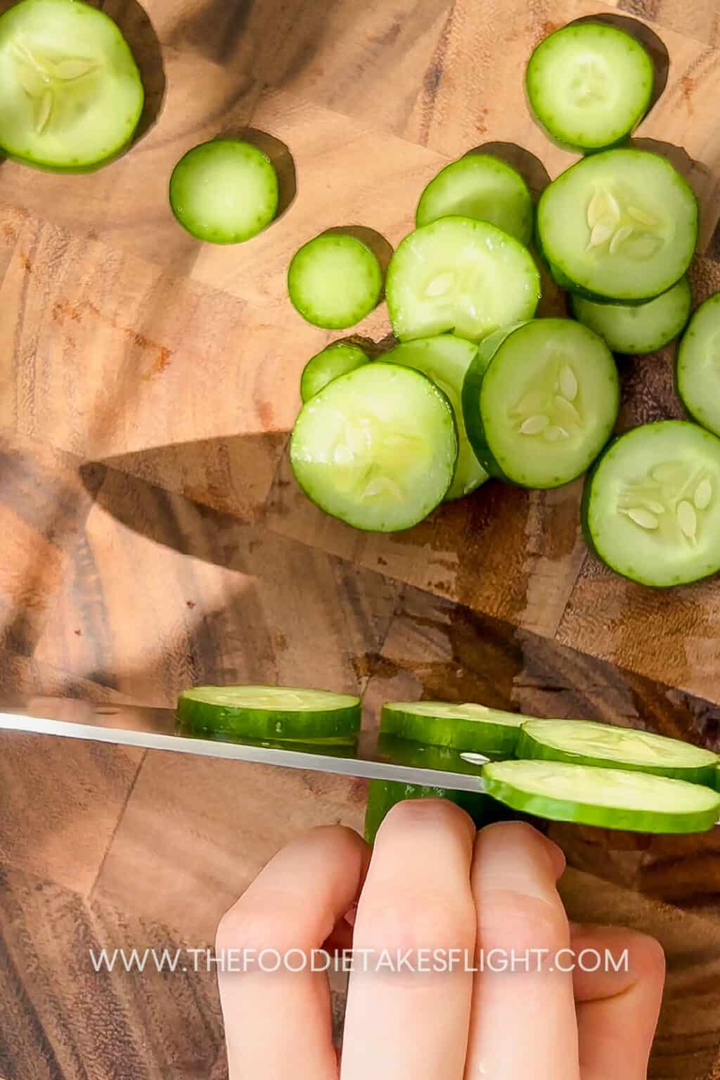 Filipino Cucumber and Tomato Salad The Foodie Takes Flight