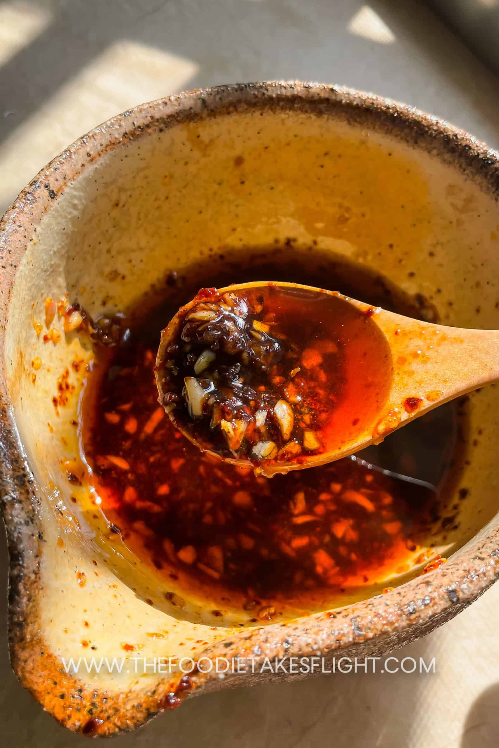 Garlic Chili Oil Tofu The Foodie Takes Flight