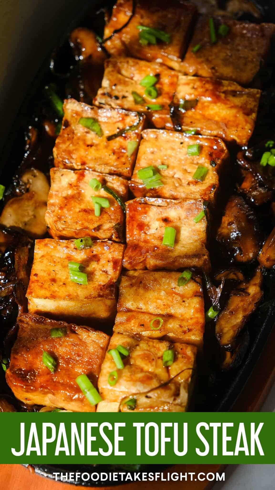 Japanese Tofu Steak The Foodie Takes Flight