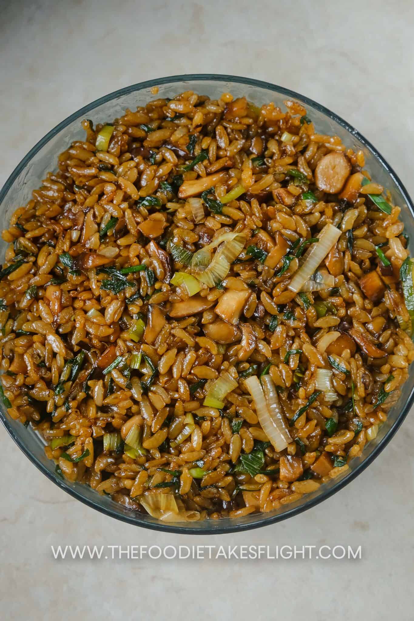 The Ultimate Soy Sauce Fried Rice The Foodie Takes Flight