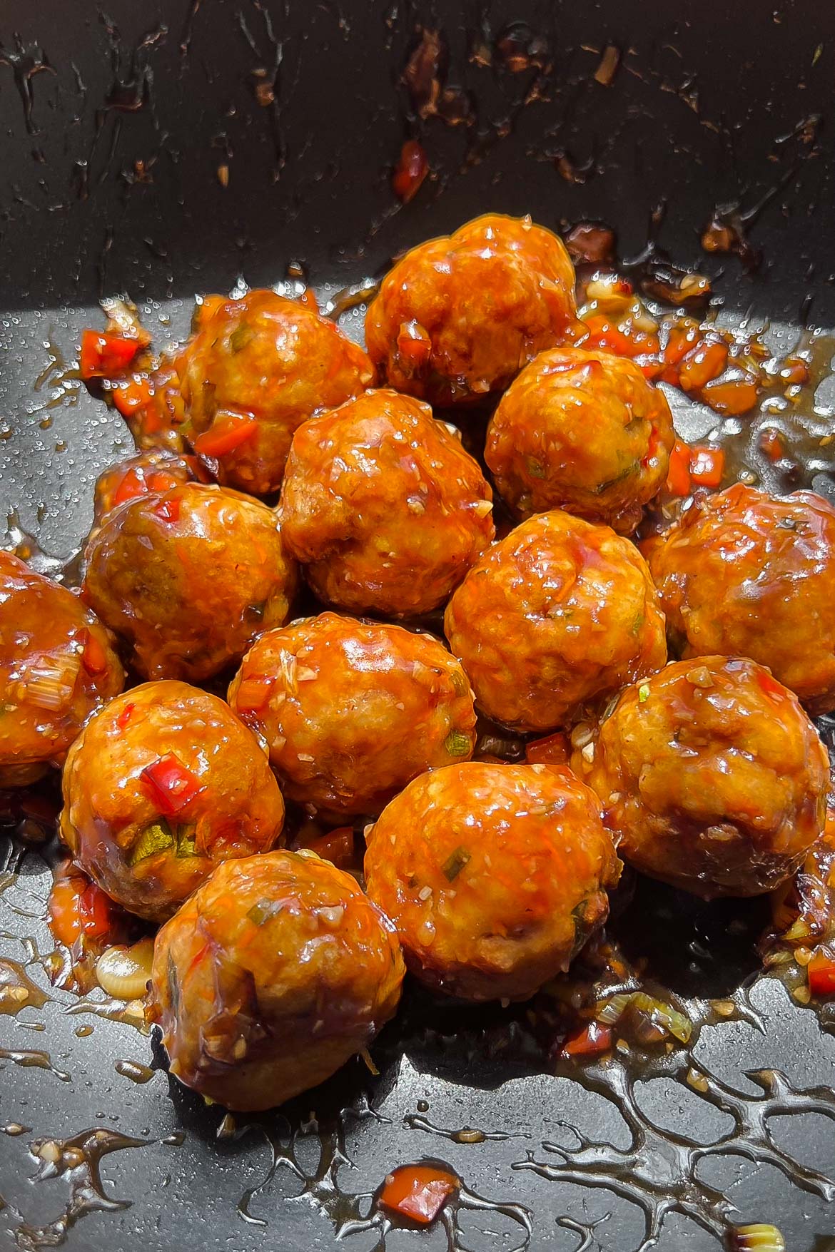 Soy Garlic Tofu Balls Vegan Recipe