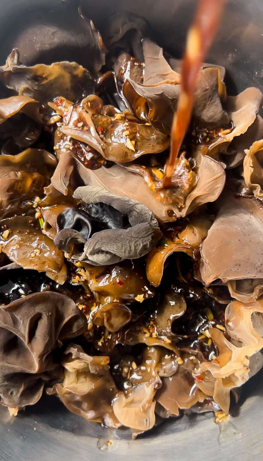 Wood Ear Mushroom Salad The Foodie Takes Flight