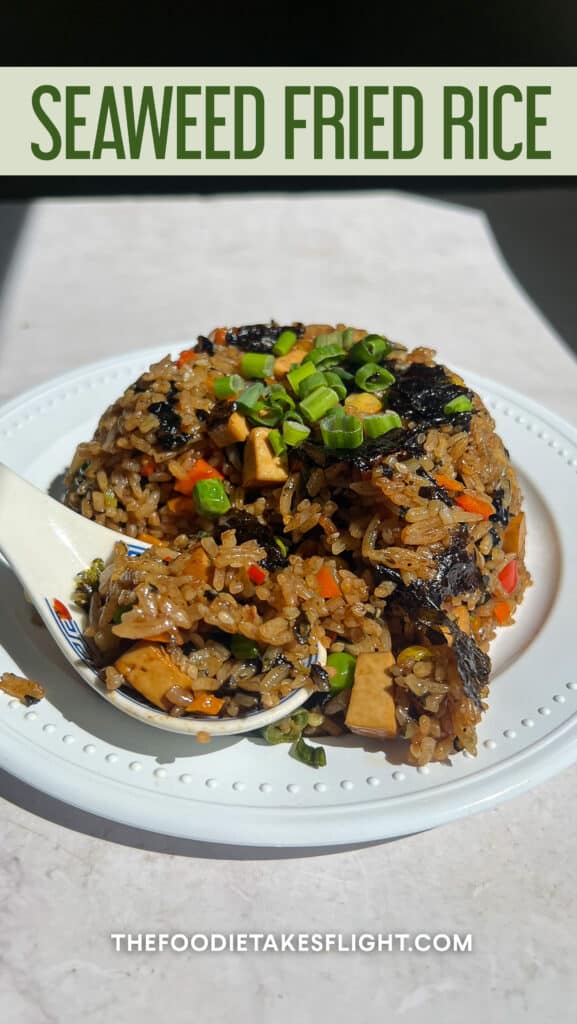 seaweed fried rice pinterest