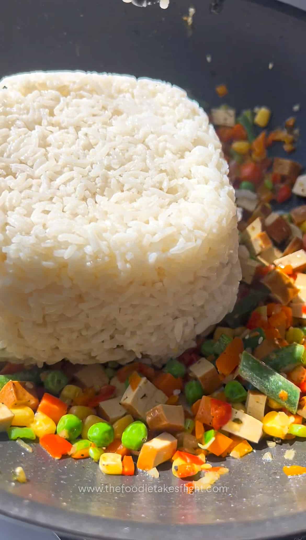 leftover rice for fried rice