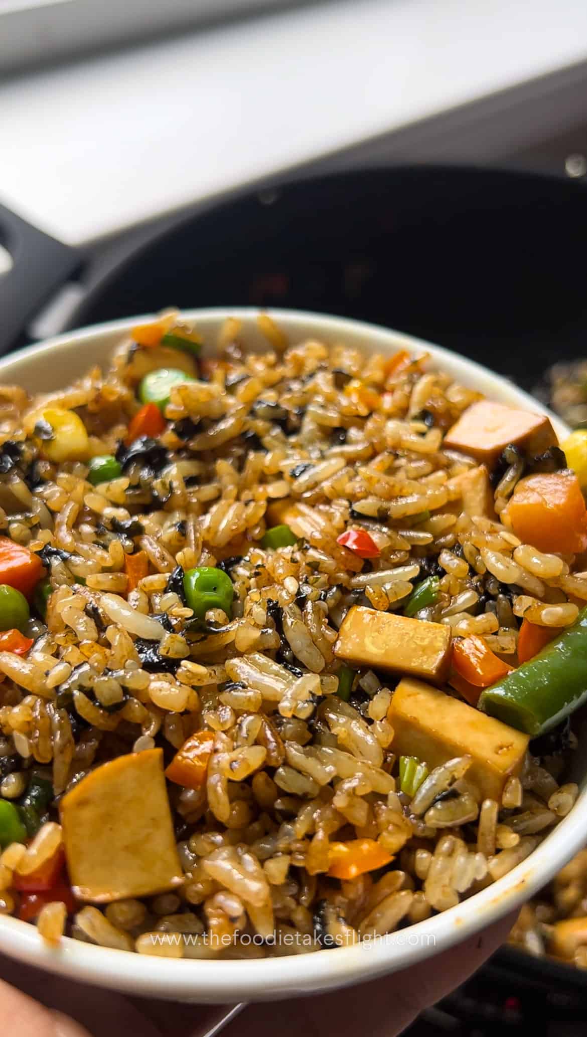 seaweed fried rice