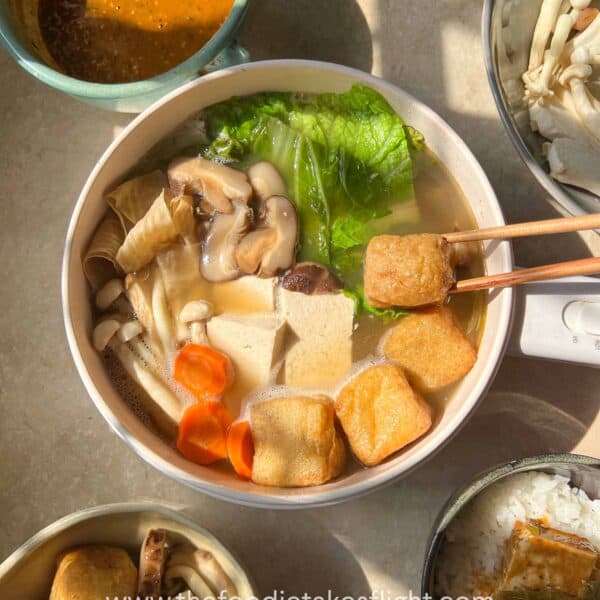 Vegan Chinese Hot Pot at Home The Foodie Takes Flight