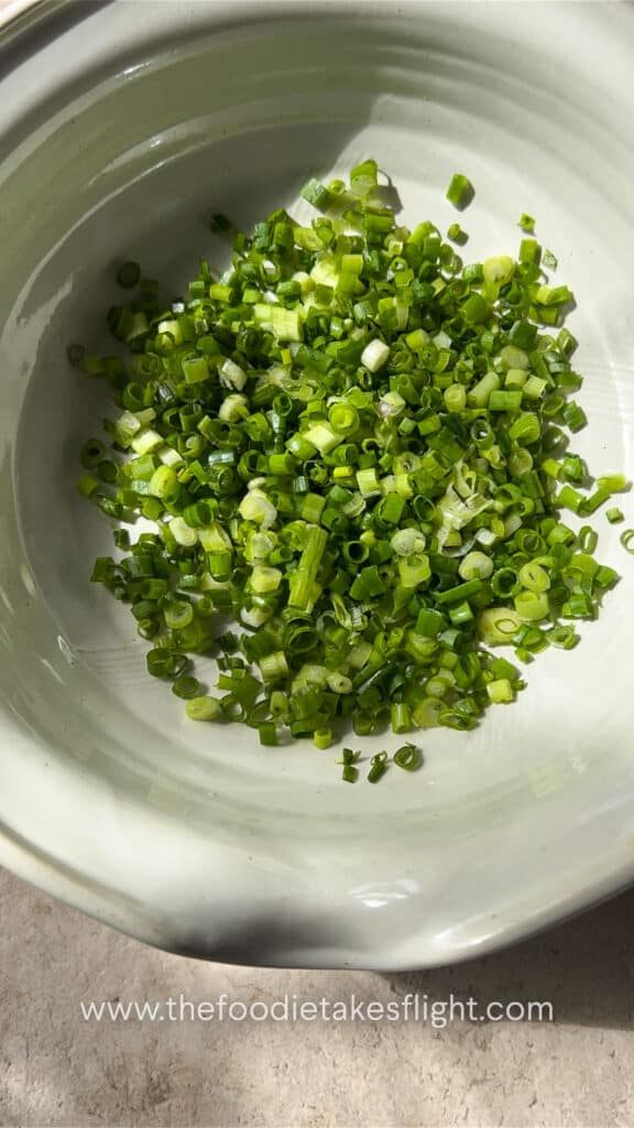 chopped green onions