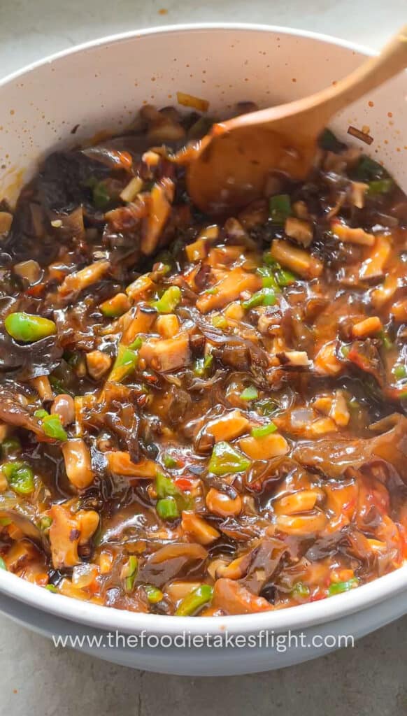spicy silken tofu sauce