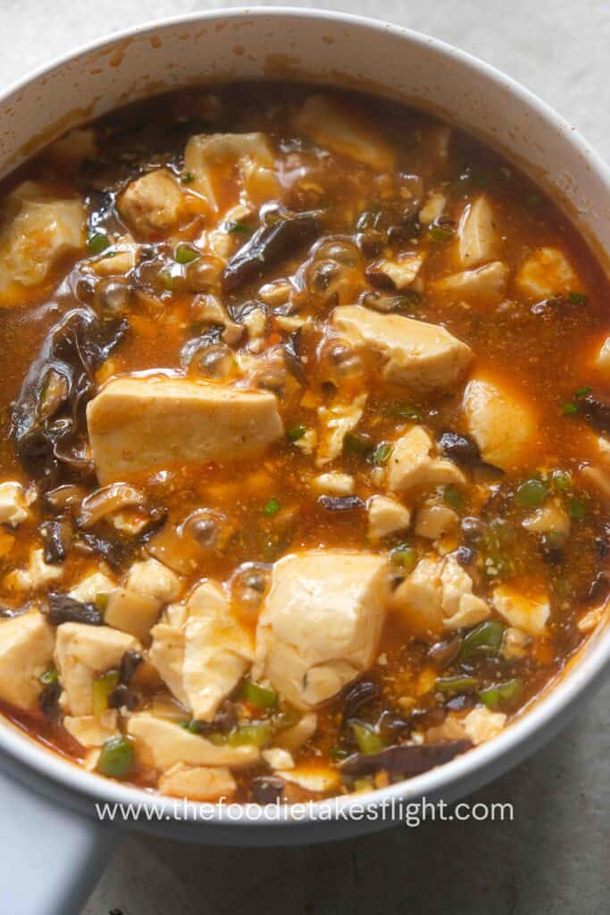 Spicy Silken Tofu