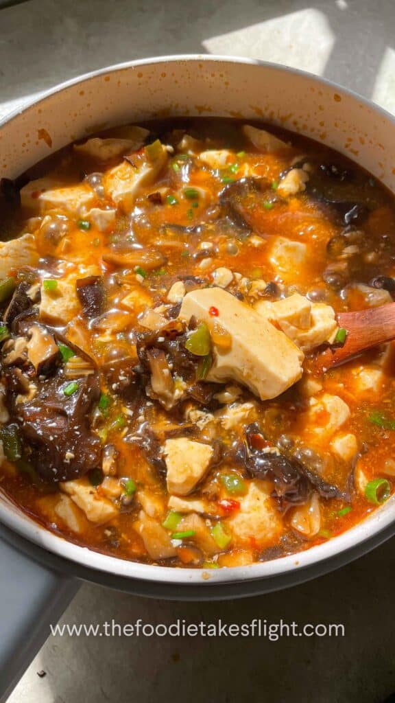 Spicy Silken Tofu