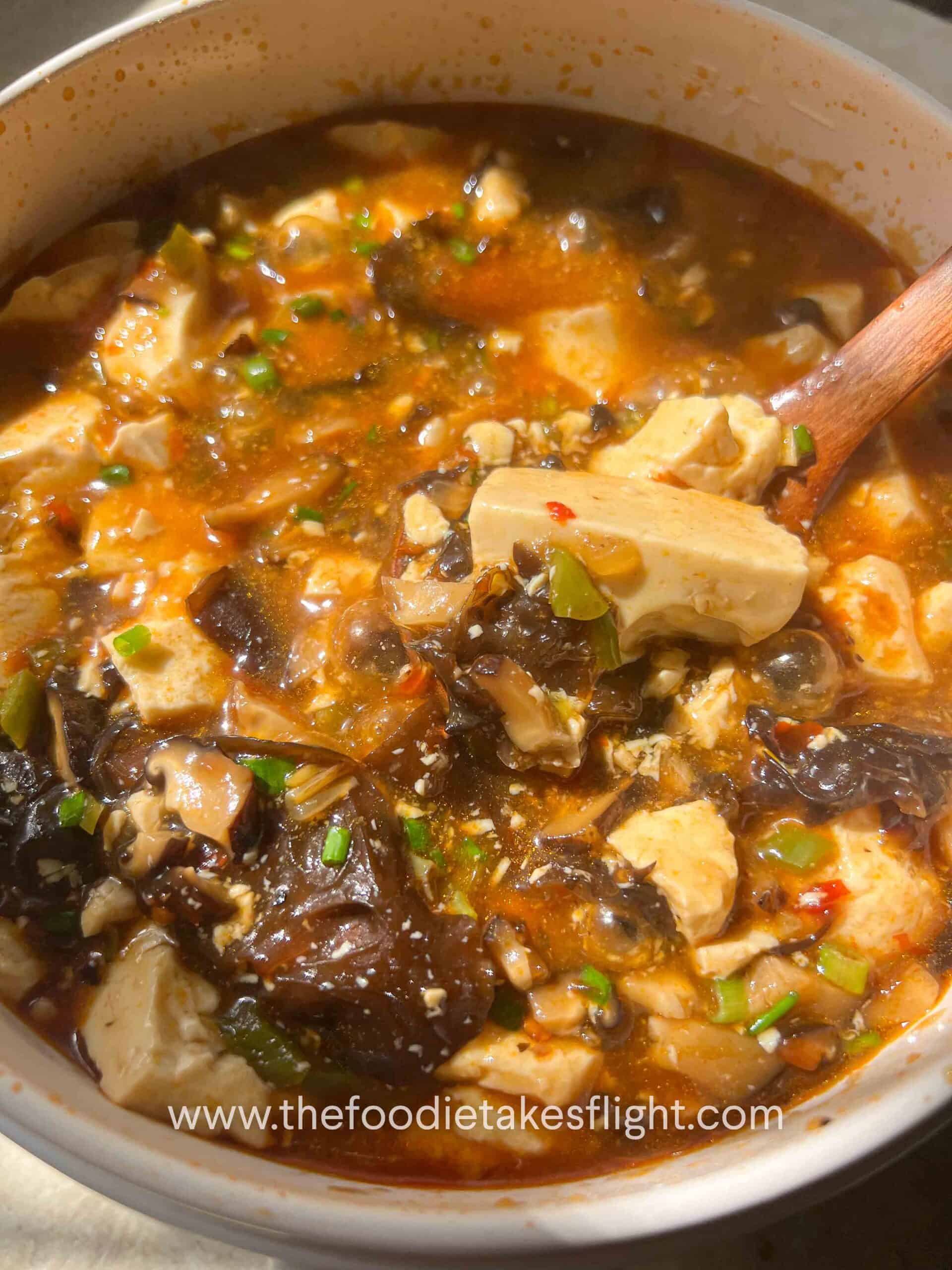 Spicy Silken Tofu
