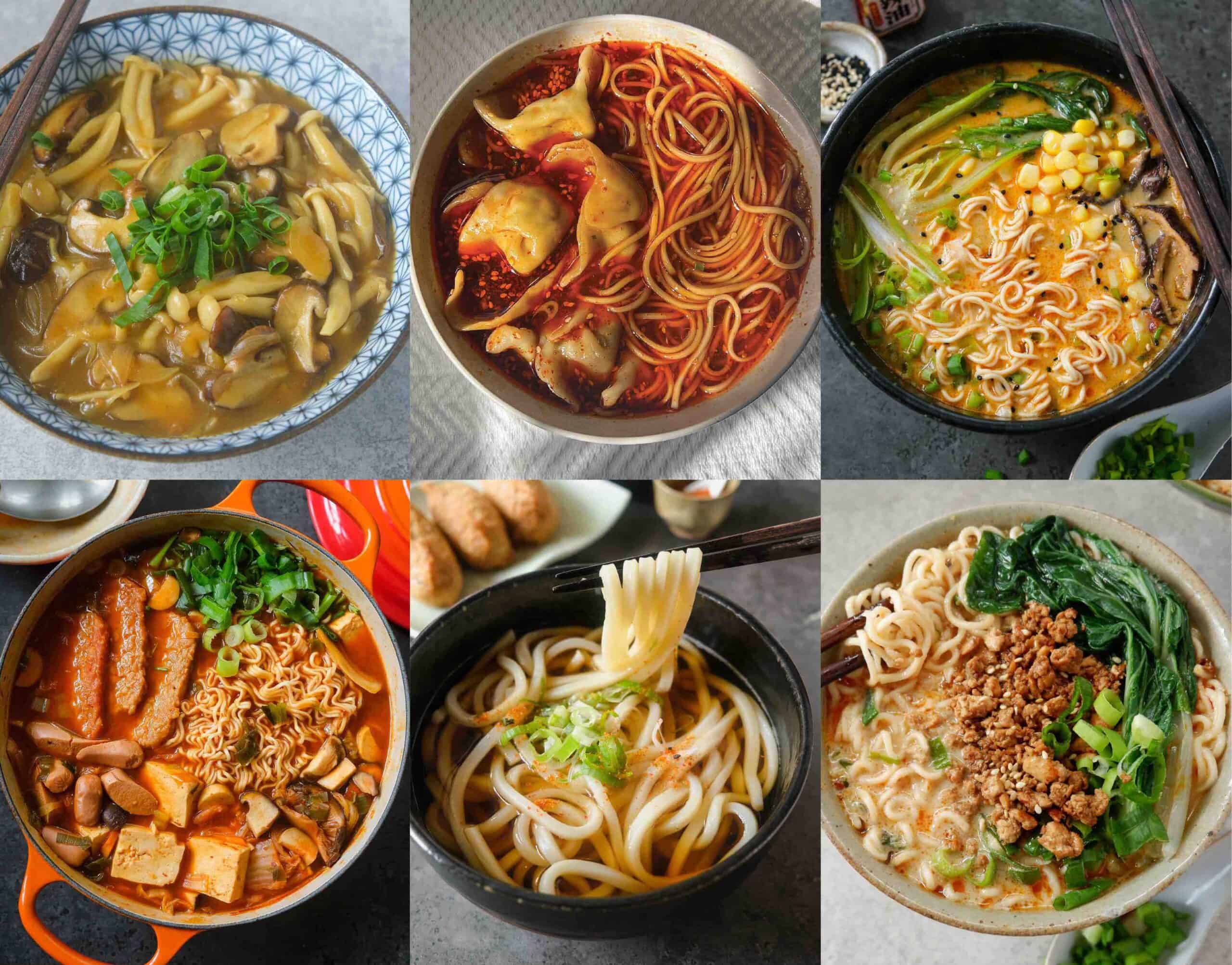 11 vegan ramen and noodle soup recipes