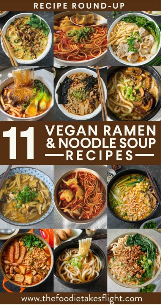 11 vegan ramen and noodle soup recipes