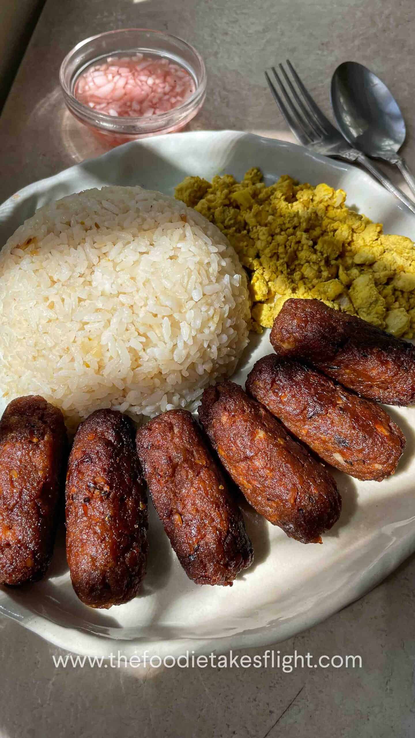 Read more about the article Vegan Longganisa (Filipino Sausages)