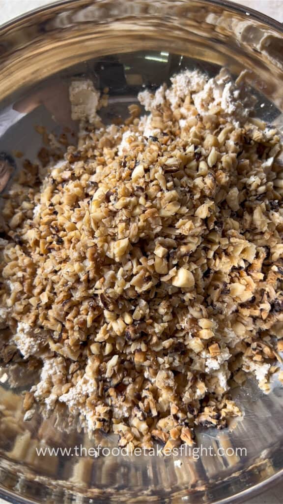 preparing longganisa mixture