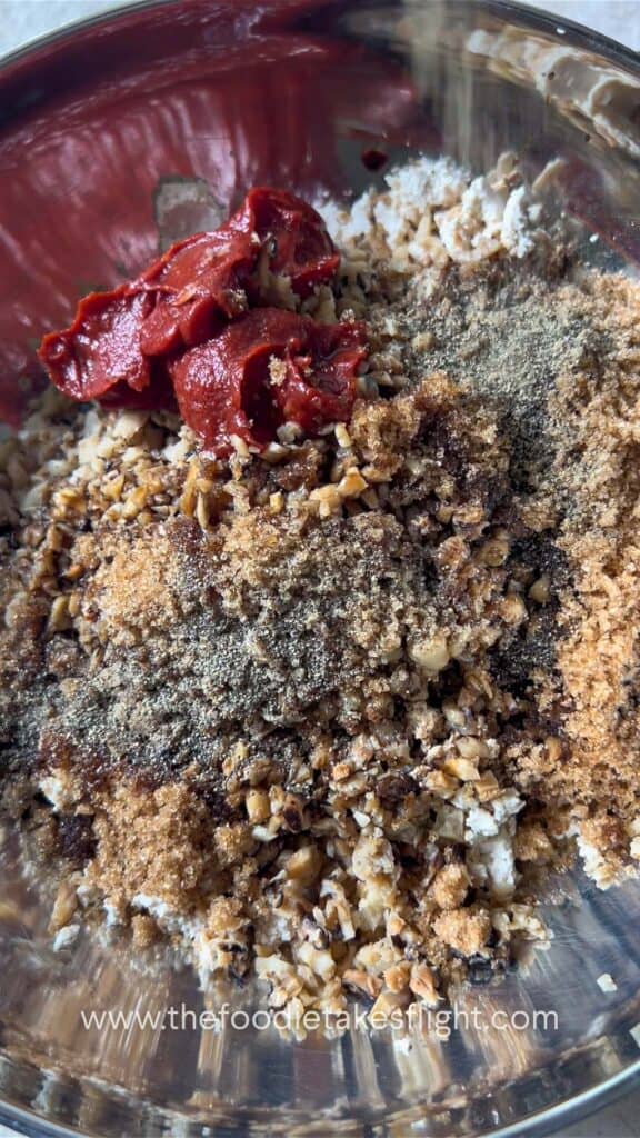 preparing longganisa mixture