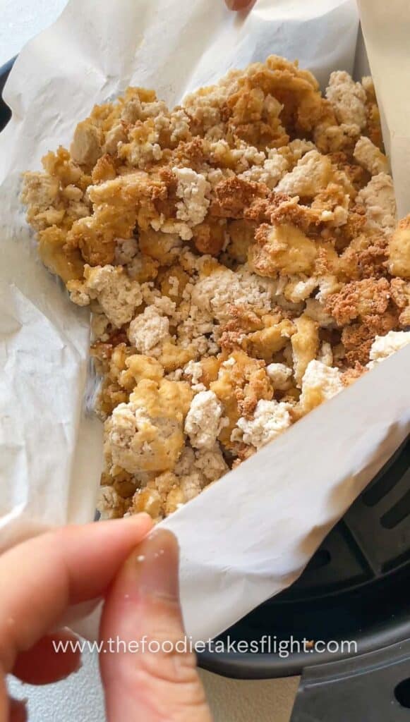 air fried tofu