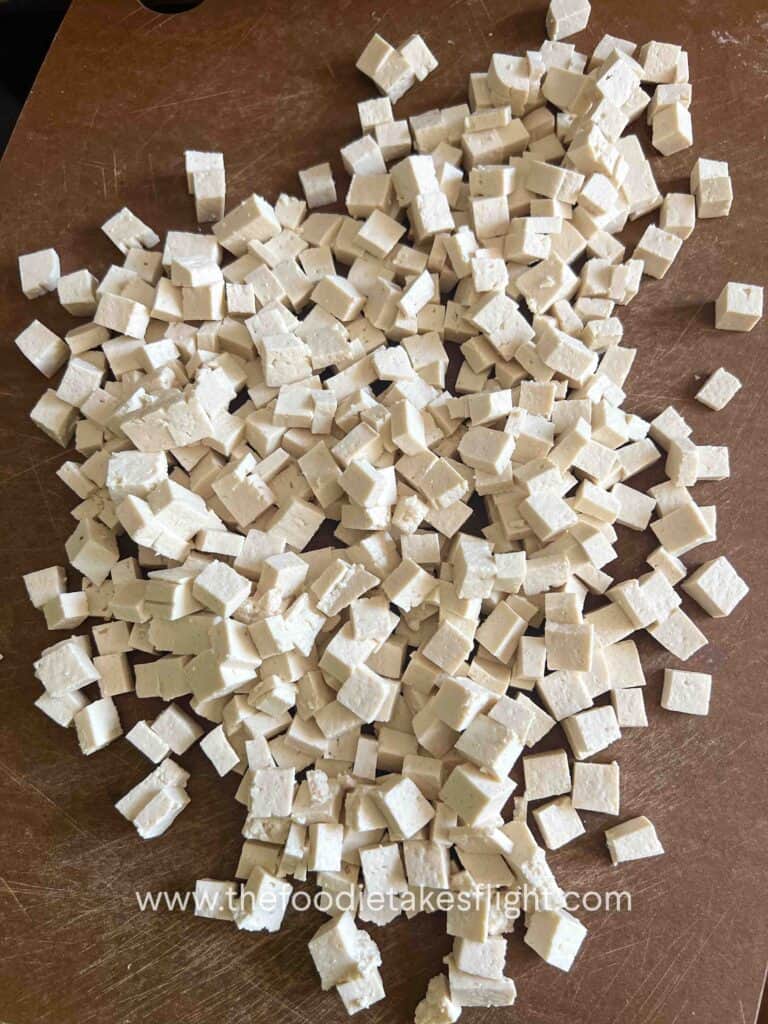 extra firm tofu cubes