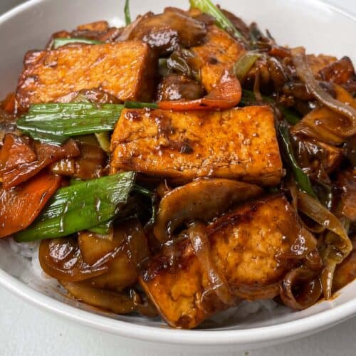 tofu and vegetable stir-fry