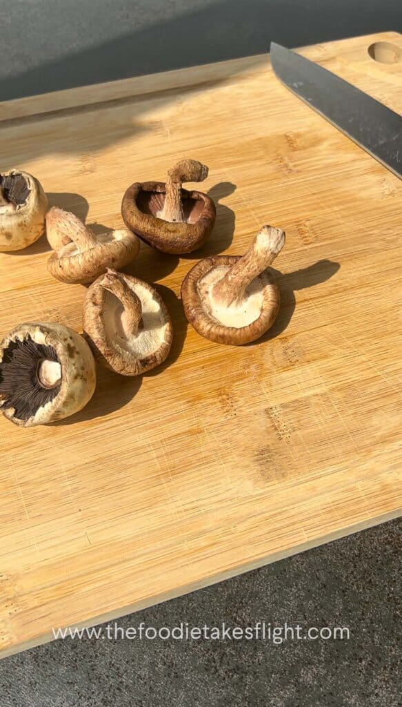 shiitake mushrooms