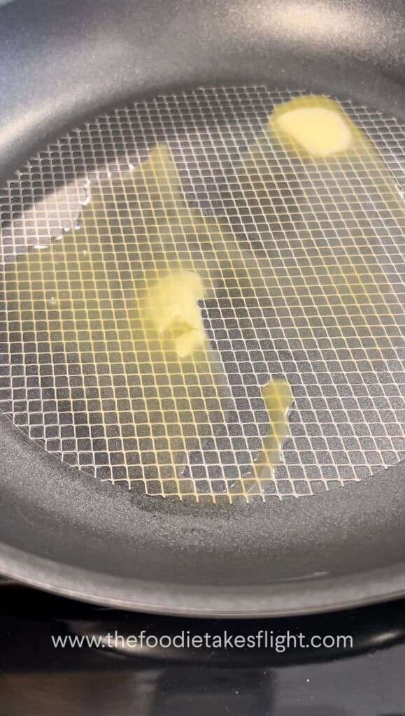 Melting vegan butter