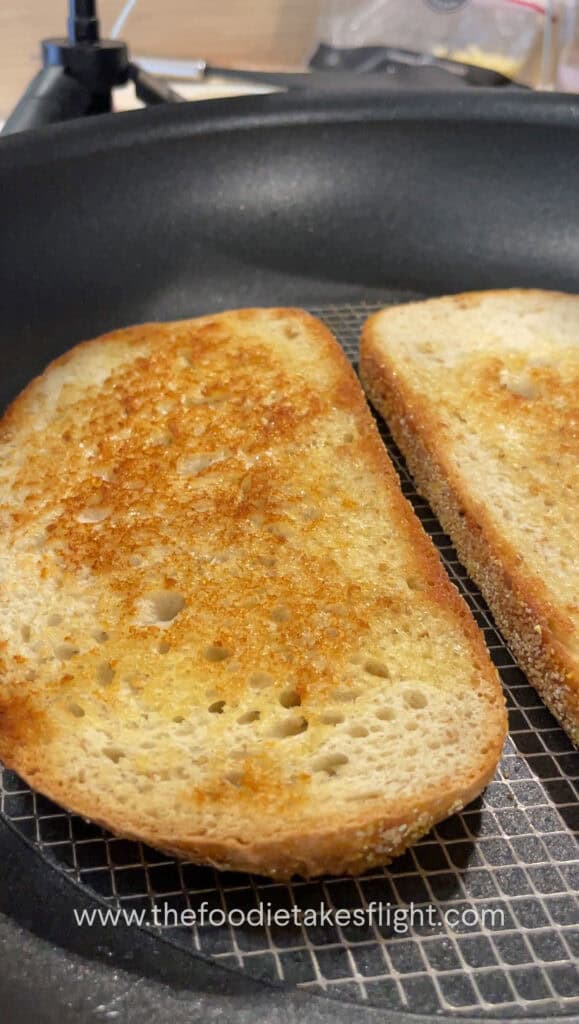 Toasted bread
