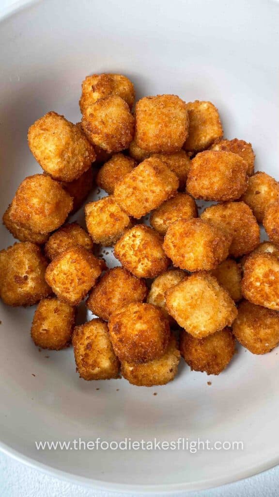 crispy tofu bites
