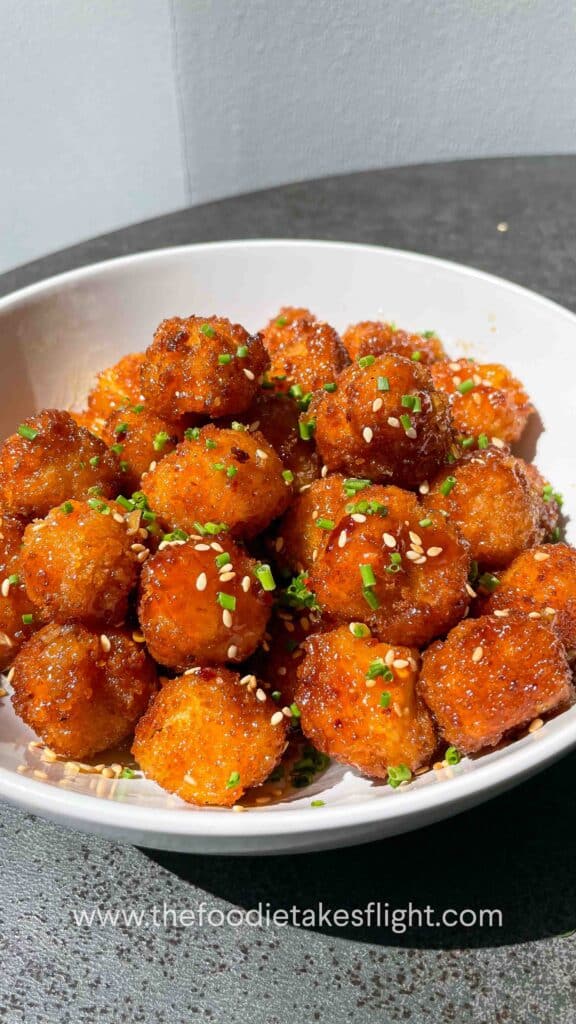 Hot Maple Tofu Bites Vegan Recipe