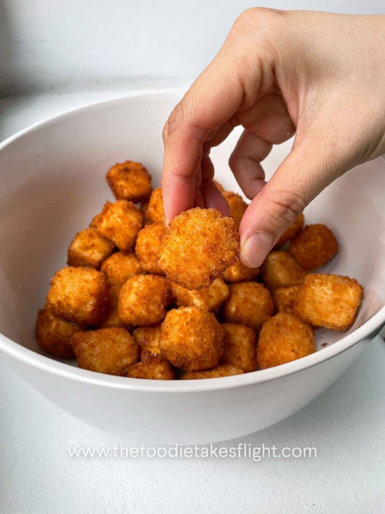 Hot Maple Tofu Bites Vegan Recipe