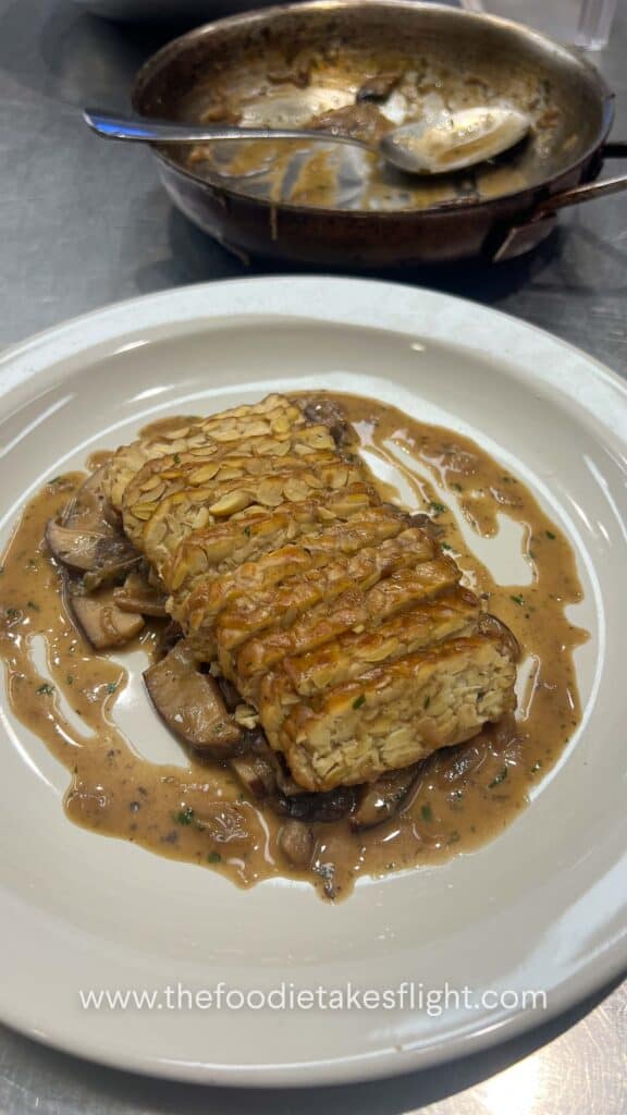 tempeh with marsala wine sauce